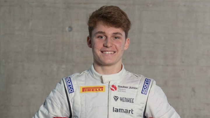 Roman Stanek Sauber Junior Team F4 UAE Dragon Racing