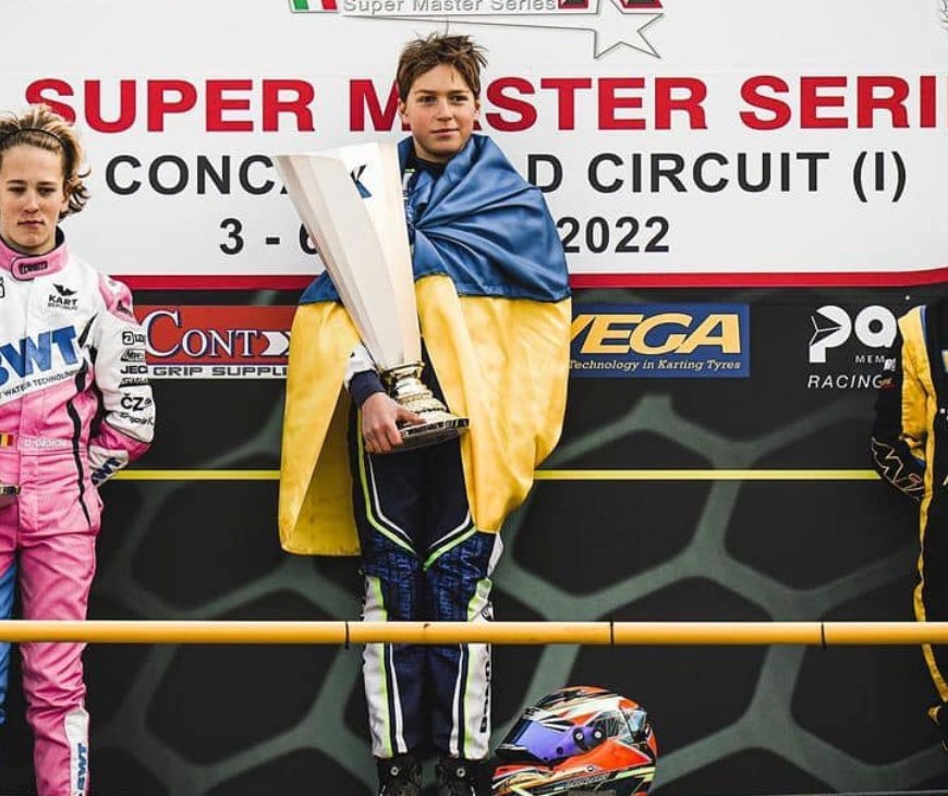 Oleksandr Bondarev karting