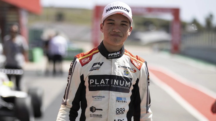 Hugh Barter Campos F4 Formula 4 2022