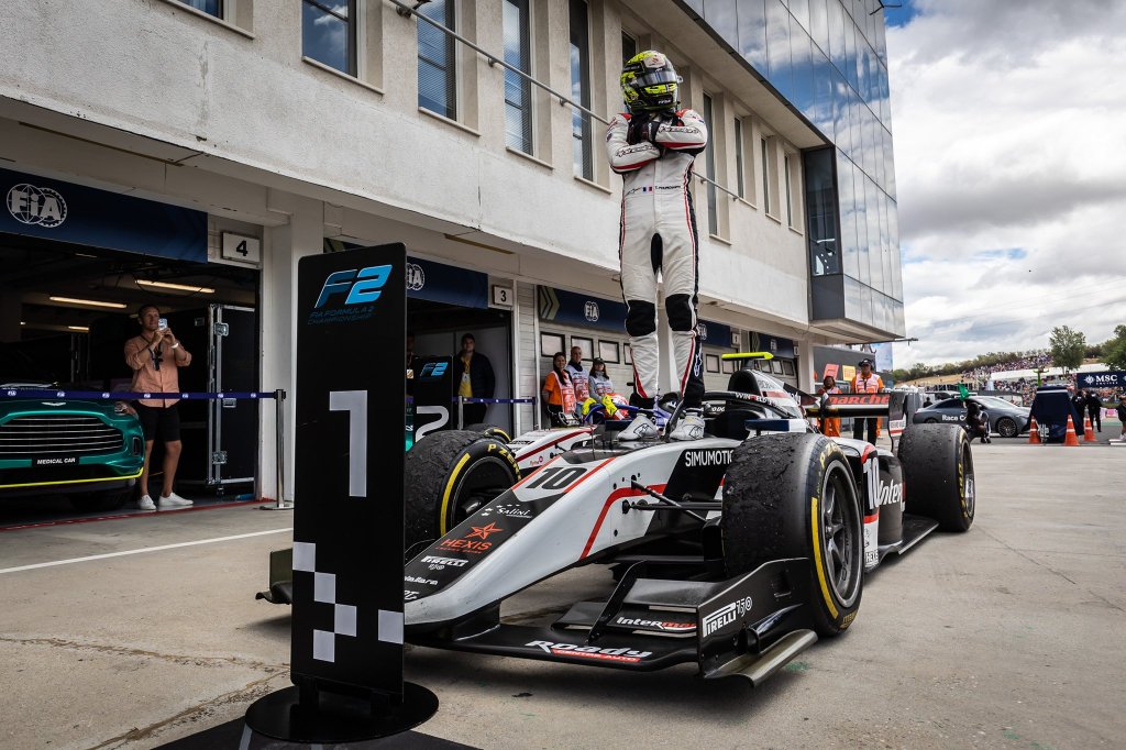 Théo Pourchaire winning in Budapest to reignite the F2 title challenge with Felipe Drugovich