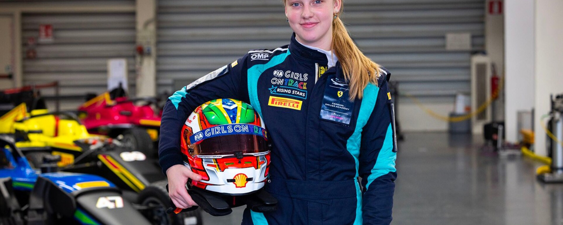 Aurelia Nobels at the FIA Girls on Track - Rising Stars final in Maranello