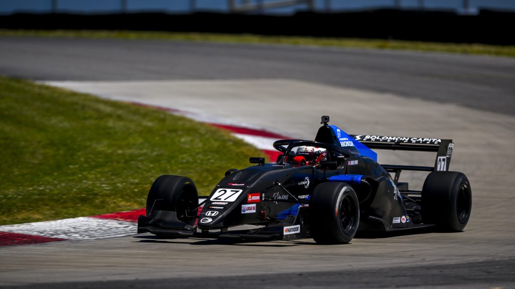 After the final round of the 2019 FIA Formula 3 Championship, Hyman spent two years on the sidelines before returning to motorsport for the 2022 Formula Regional Americas Championship | Credit: Gavin Baker Photography