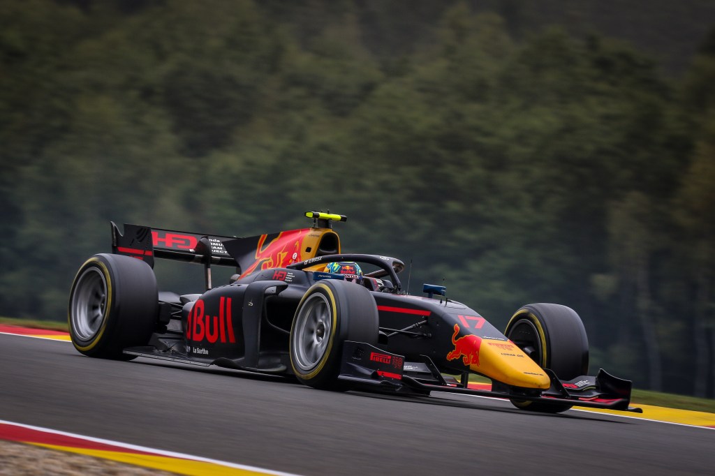 DAMS are hoping to improve their consistency in 2023 as their standout driver, Ayumu Iwasa, remains with them for a second season | Credit: Dutch Photo Agency/Red Bull Content Pool