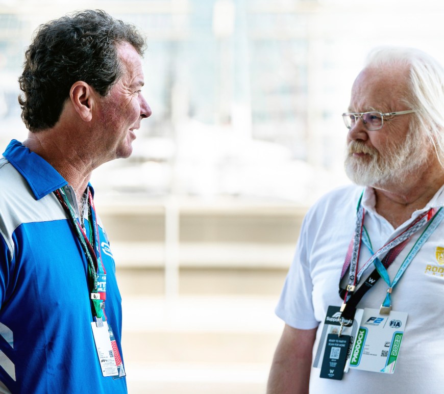 Two men having a conversation