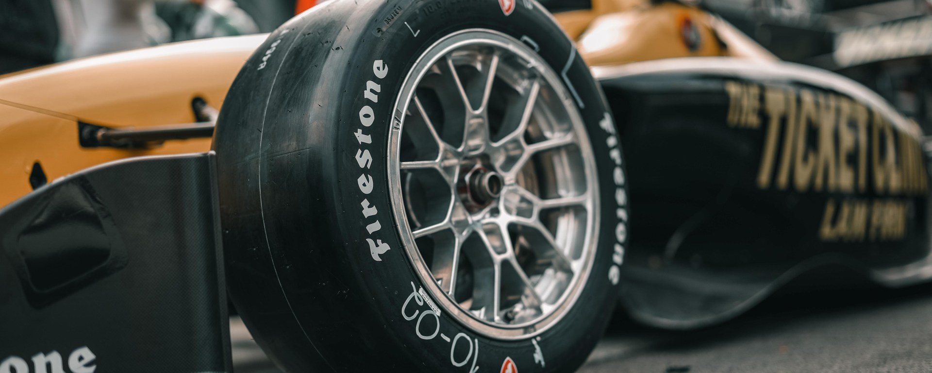 Firestone tyre Indy Nxt car
